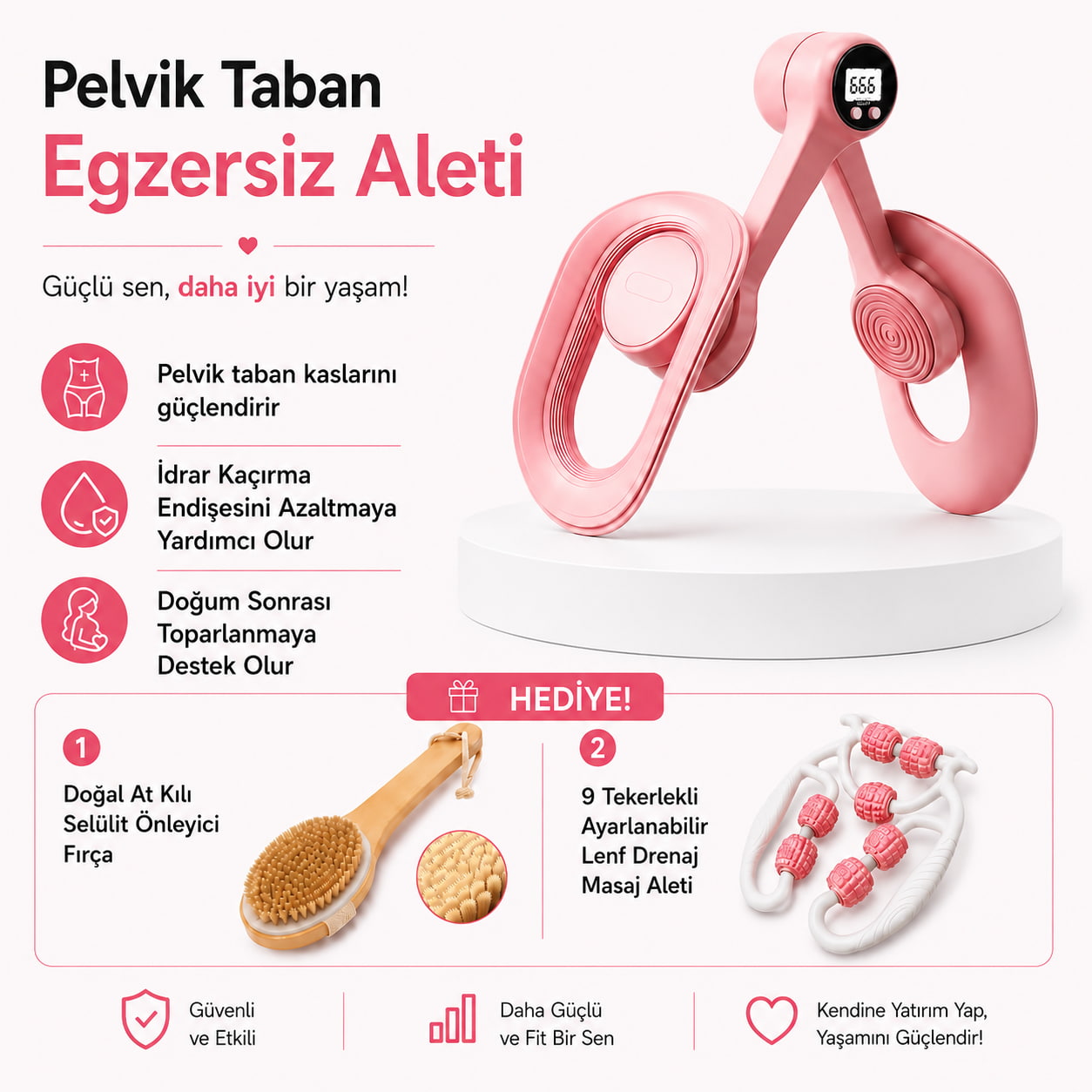 Pelvik Taban Egzersiz Aleti