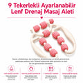 9 Tekerlekli Ayarlanabilir Lenf Drenaj Masaj Aleti
